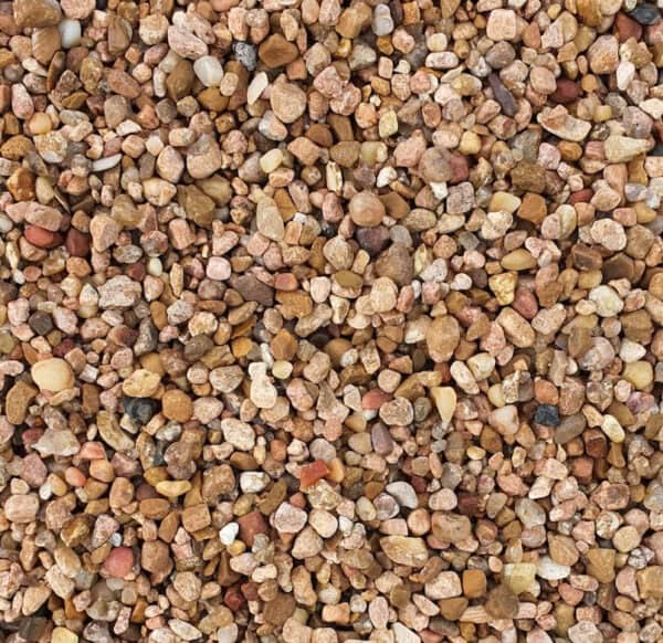 Brown color pea gravel