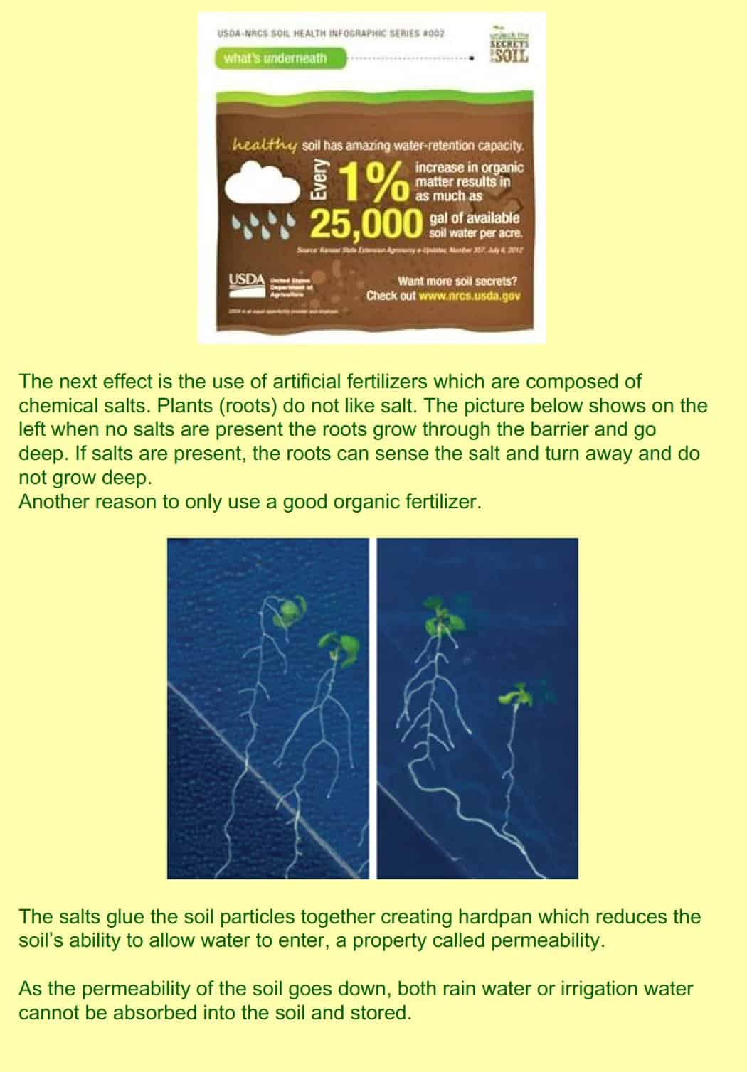 artificial fertilizers