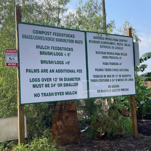 compost sign