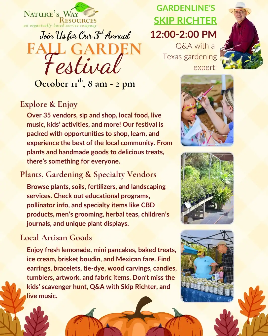 fall garden festival 2025 details page