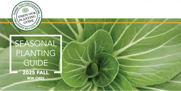 URBAN HARVEST PLANTING GUIDE 2025