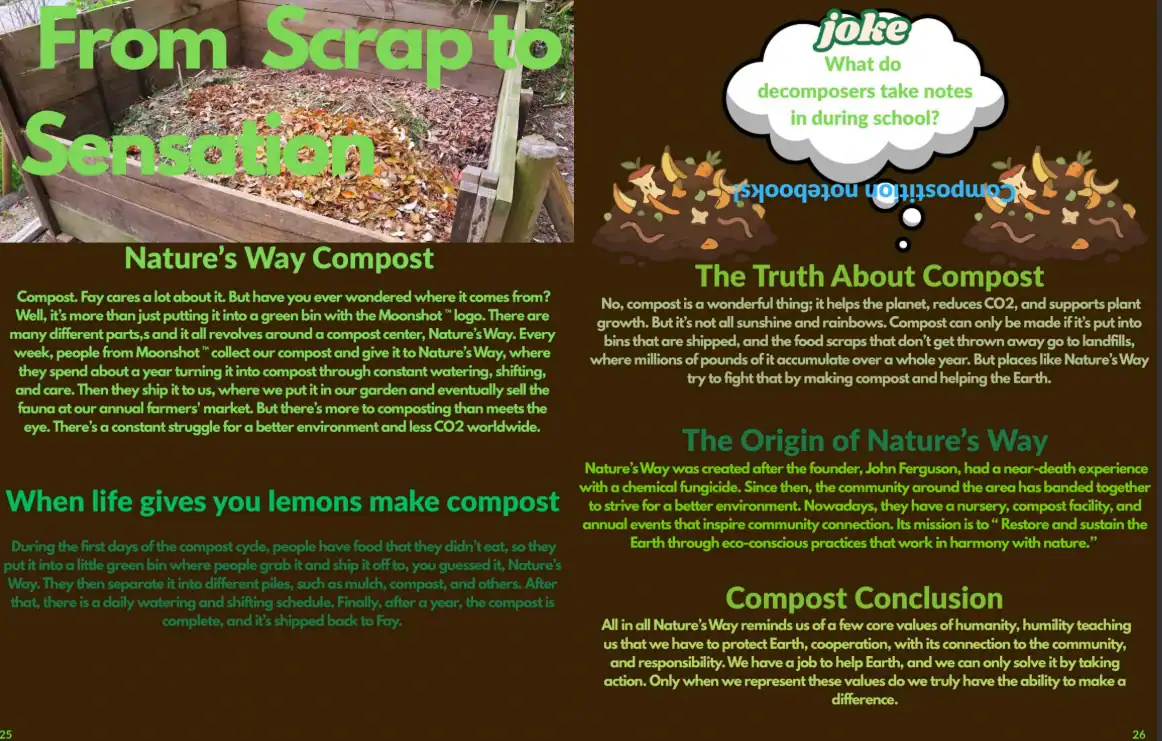 Composting process and its benefits explained.